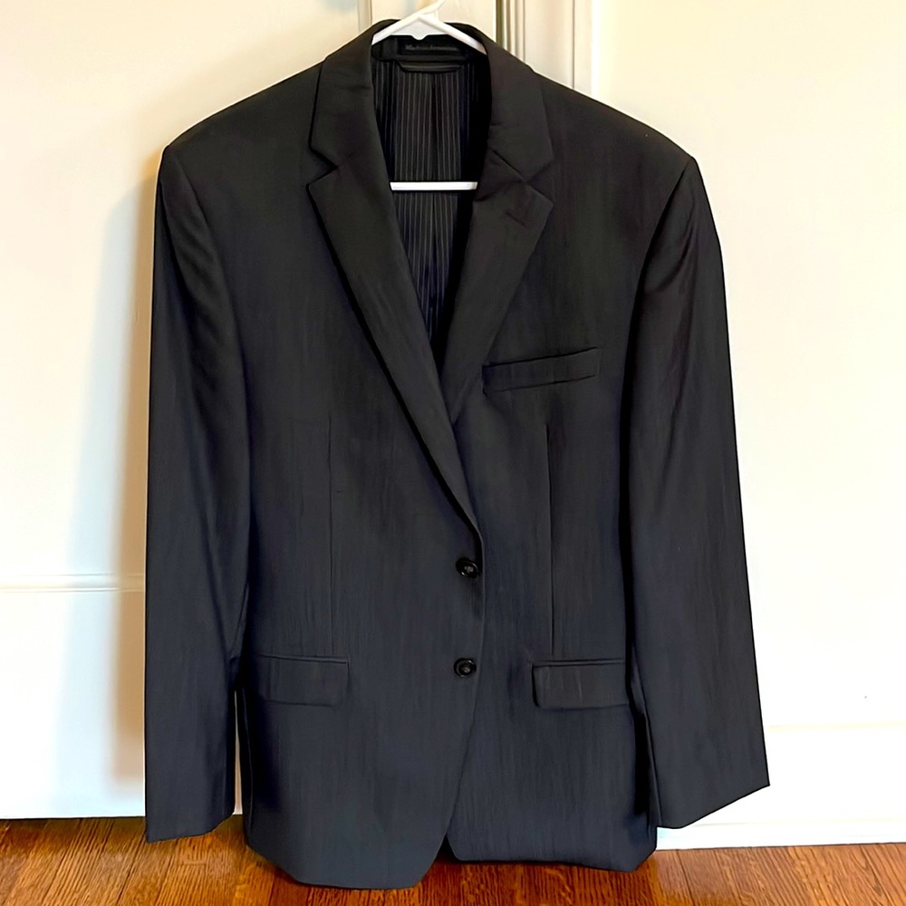 Calvin Klein charcoal suit